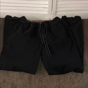 Black Scrub Pants
